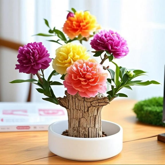 Brazilian Wood Plant Gift Set – Symbol of Luck, Growth & Success with Air-Purifying Indoor Plants, Easy-Care Greenery Enhancing Wellness and Style, Perfect for Home or Office Décor and a Unique