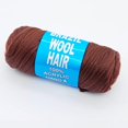 Brazilian Wool Hair 1 Roll Black Acrylic Yarn for African Hair Braiding ...