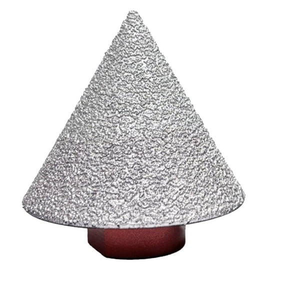 Brazing Diamond Chamfering Tool M14 Stone Floor Tile Ceramic Hole Expansion Drill Bit Conical Grinding Header