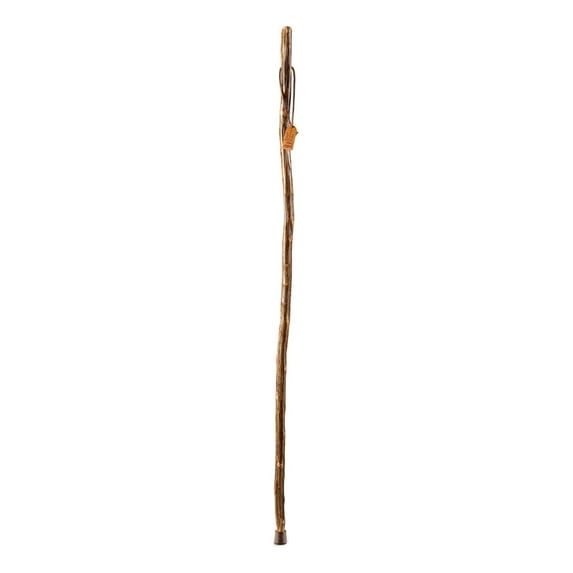 Brazos Rustic Wood Walking Stick, Ironwood, Traditional Style Handle, for Men & Women, , 58"