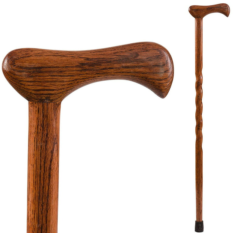 Twisted Oak Traditional Handcrafted Walking Cane 37 – Brazos Walking Sticks