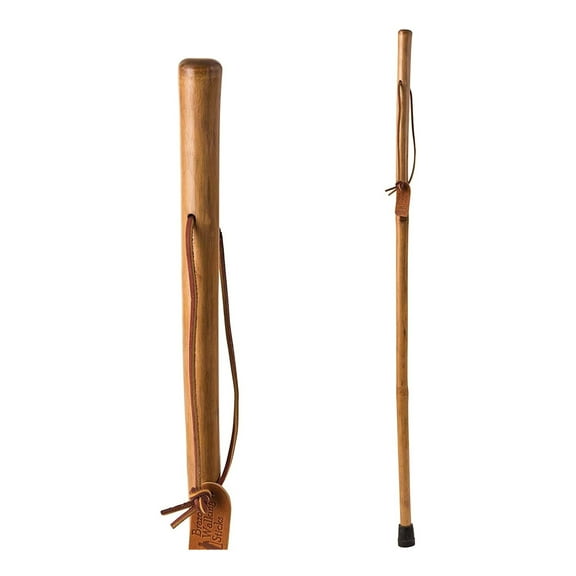 Brazos Free Form Red Bamboo Wood Walking Stick 55 Inch Height