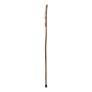 Brazos Rustic Wood Walking Stick, Hickory, Traditional Style Handle, for Men & Women, 58