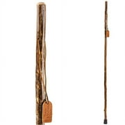 Brazos Rustic Wood Walking Stick, Ironwood, Traditional Style Handle, for Men & Women, 58"