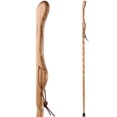 thumbnail image 1 of Brazos Twisted HitchHiker Tan Oak Wood Walking Stick 58 Inch Height, 1 of 5