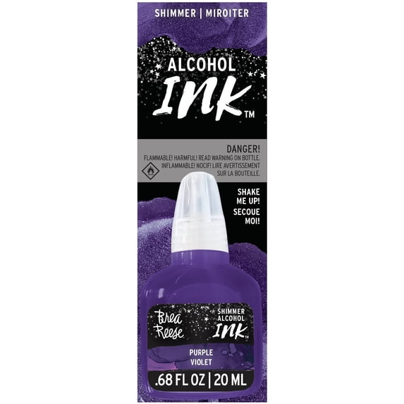 Brea Reese Shimmer Alcohol Ink 20ml-Purple