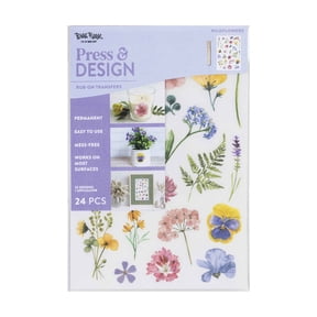 Brea Reese Wildflower Rub-On Transfer (23 Count)