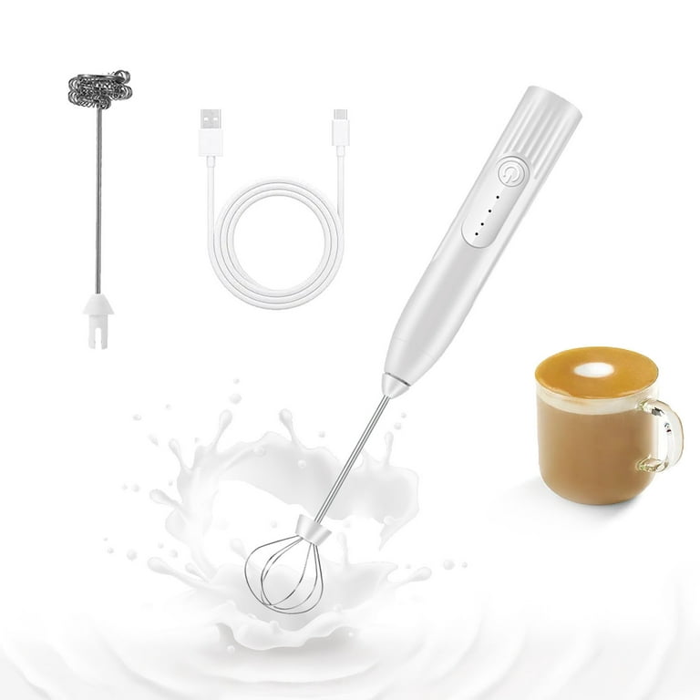 BreaDeep Electric Milk Frother Handheld Milk Foamer with USB