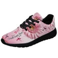 thumbnail image 1 of BreaStCancer Awareness Faith Hope Love Shoes Sneakers for Women Men Black Size 5, 1 of 7