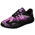 thumbnail image 1 of BreaStCancer Awareness Faith Over Fear Shoes Sneakers Black Size 13, 1 of 7