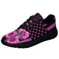 thumbnail image 1 of BreaStCancer Awareness Jesus Faith Hope Love Shoes Sneakers for Women Men Black Size 7, 1 of 7