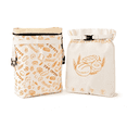 thumbnail image 1 of JCOHOY Durable Organic Beeswax Linen Cotton Reusable Sourdough Bread Bags, Multicolor, 2-Piece, 1 of 10