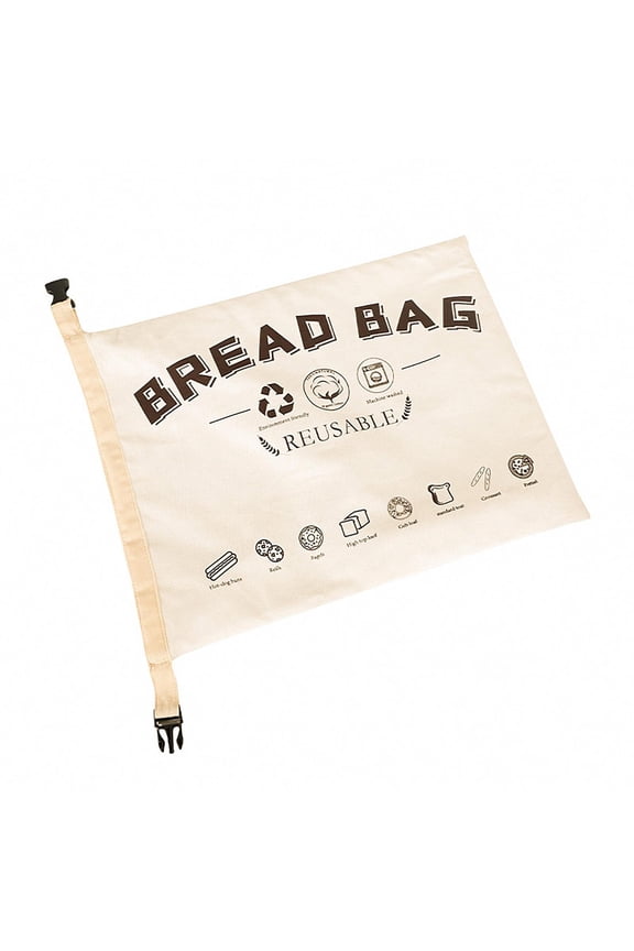 Bread Bags for Homemade bread & Sourdough Storage, Reusable Fresh Keeping Bags with Double-Lock Closure, Keeps Loaf Fresh Longer XKHZJL