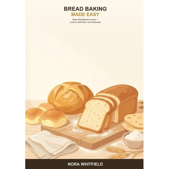 Bread Baking Made Easy: A Beginner's Guide to Baking Real Bread at Home -- Simple Loaves, Soft Rolls, Quick Breads, and , (Paperback)