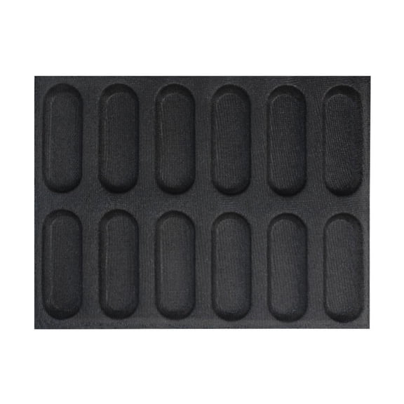 Bread Baking Trays Non Stick French Breads 12 Slots DIY Moulds Loaf Baking Pans