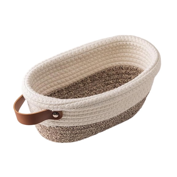 Bread Banneton Proofing Basket, Cotton Rope Woven Dough Rising Bowl Set for Professional Sourdough Baking and Homemade Artisan Bread Making