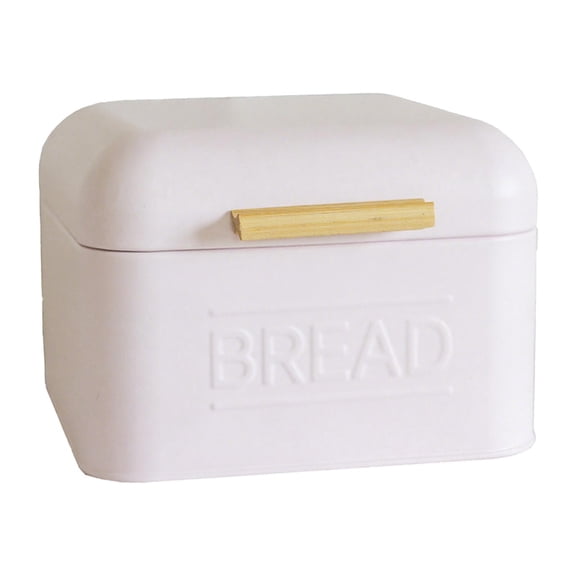 Bread Bin Storage Box Pastry Holder Featuring Sturdy Metal Construction for Countertop Sundries and Home Bakery