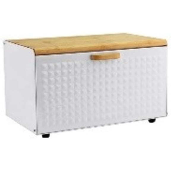 Bread Box and 3 Jars Set Black, Metal Bread Bin with Airtight Storage Canisters for Tea, Coffee & Sugar, Modern Kitchen Counter Organizer Set, Durable & Space Saving
