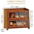 Bread Box For Kitchen Countertop Extra Large Storage Container Homemade ...