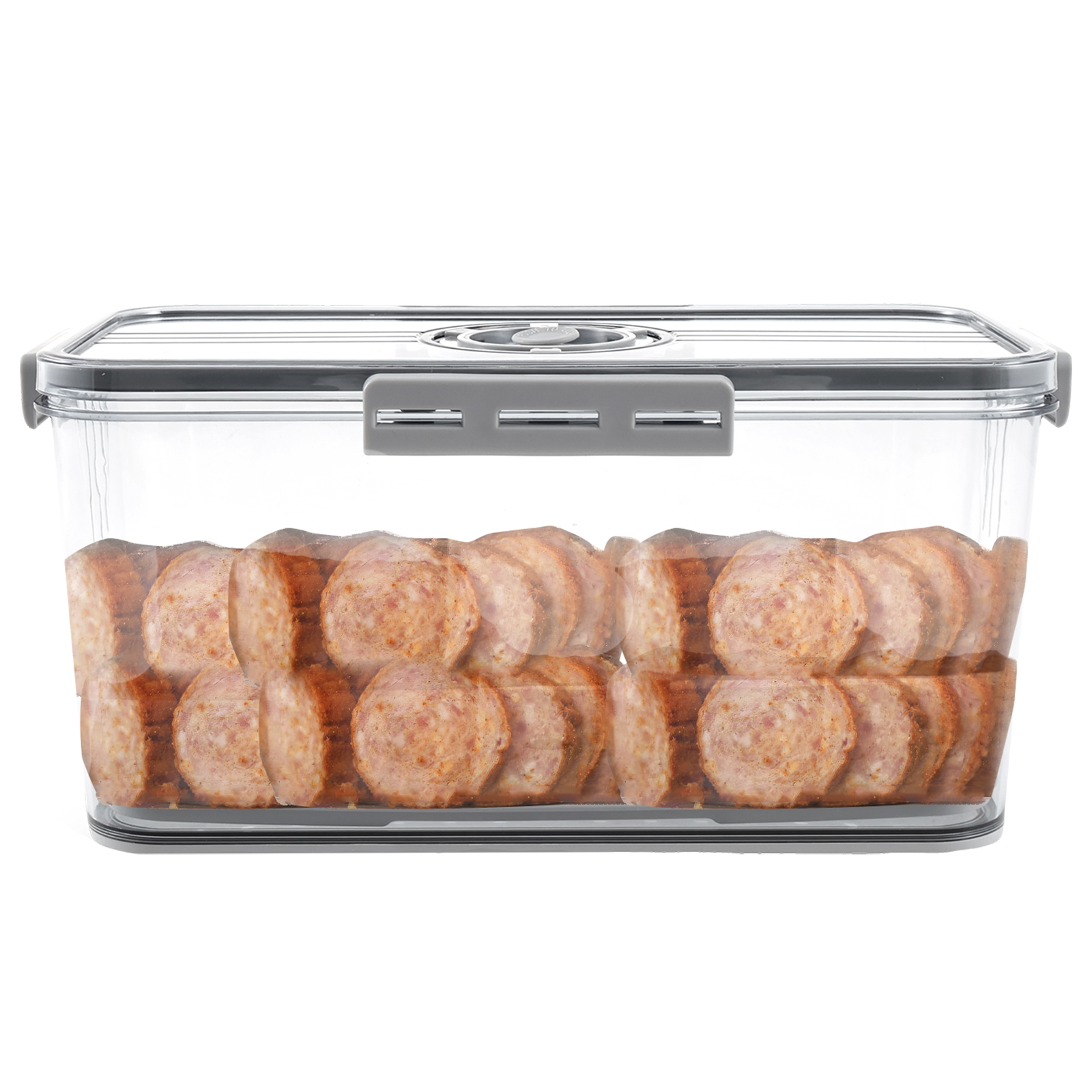 Bread Box Sealing Bread Container with Snap Time Recording Bread