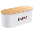 Bread Box for Kitchen Countertop Extra Large Farmhouse Metal Bread Bin