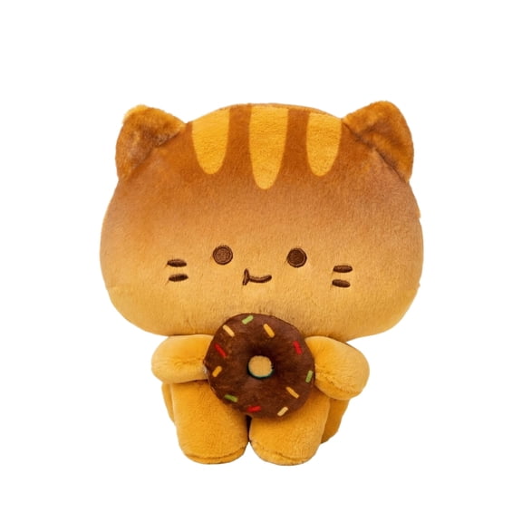 Bread Cat Plush Toy, Cute Soft Stuffed Animal Doll, Gift For Kids & Fans