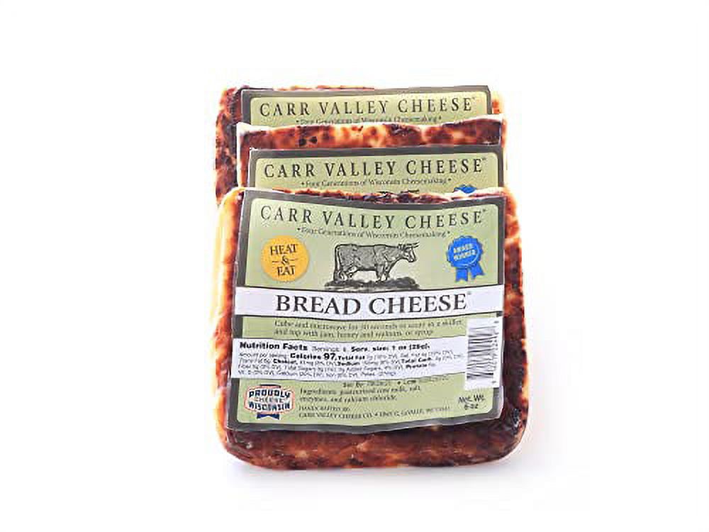 Bread Cheese Carr Valley Juusto 3 Pack 6oz each
