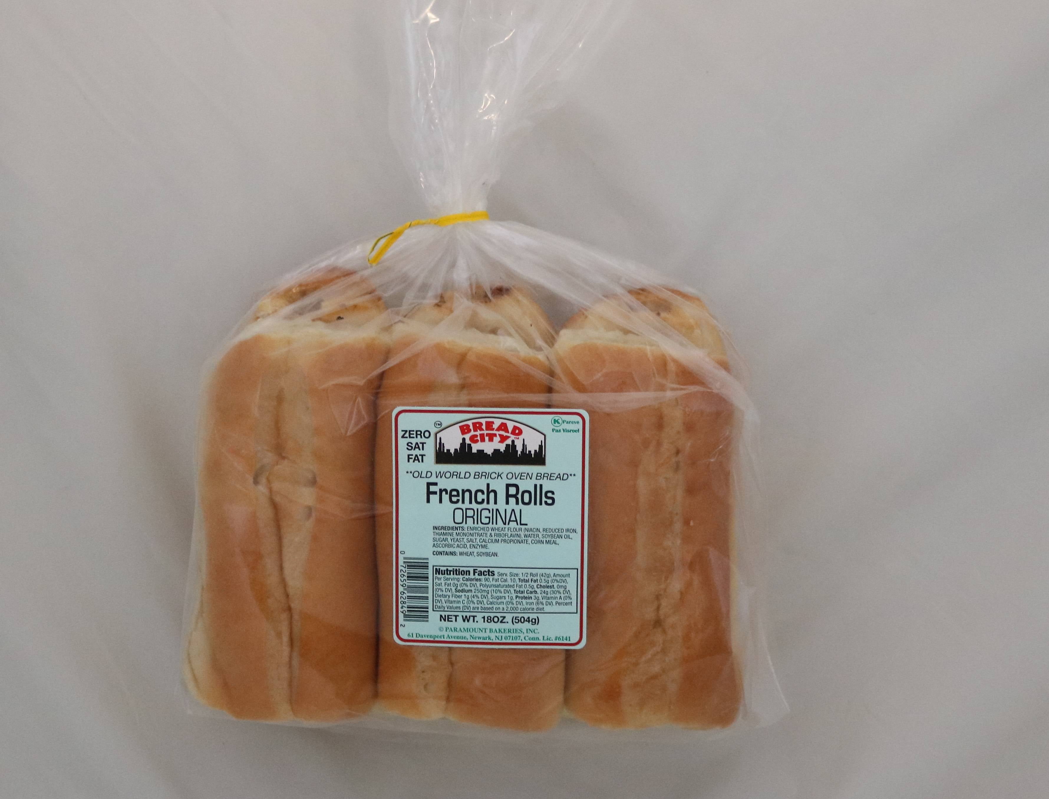 Bread City 6 Inch Original French Rolls