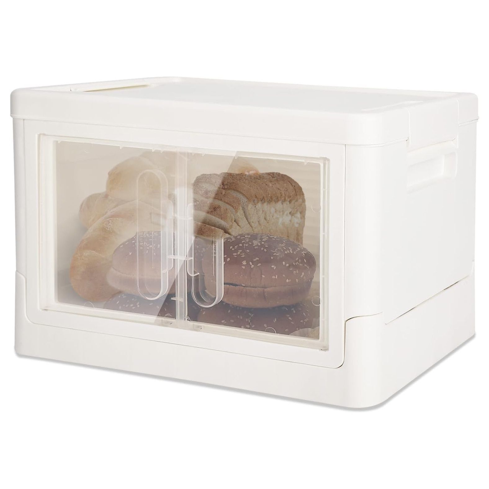 Bread Container, Plastic Bread Box for Bread StorageDurable, Bread Box