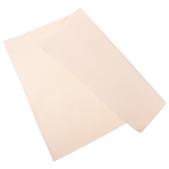 WRITWAA Natural Unbleached Bread Proofing Cloth Light Brown Fermentation Cover for Baking Dough