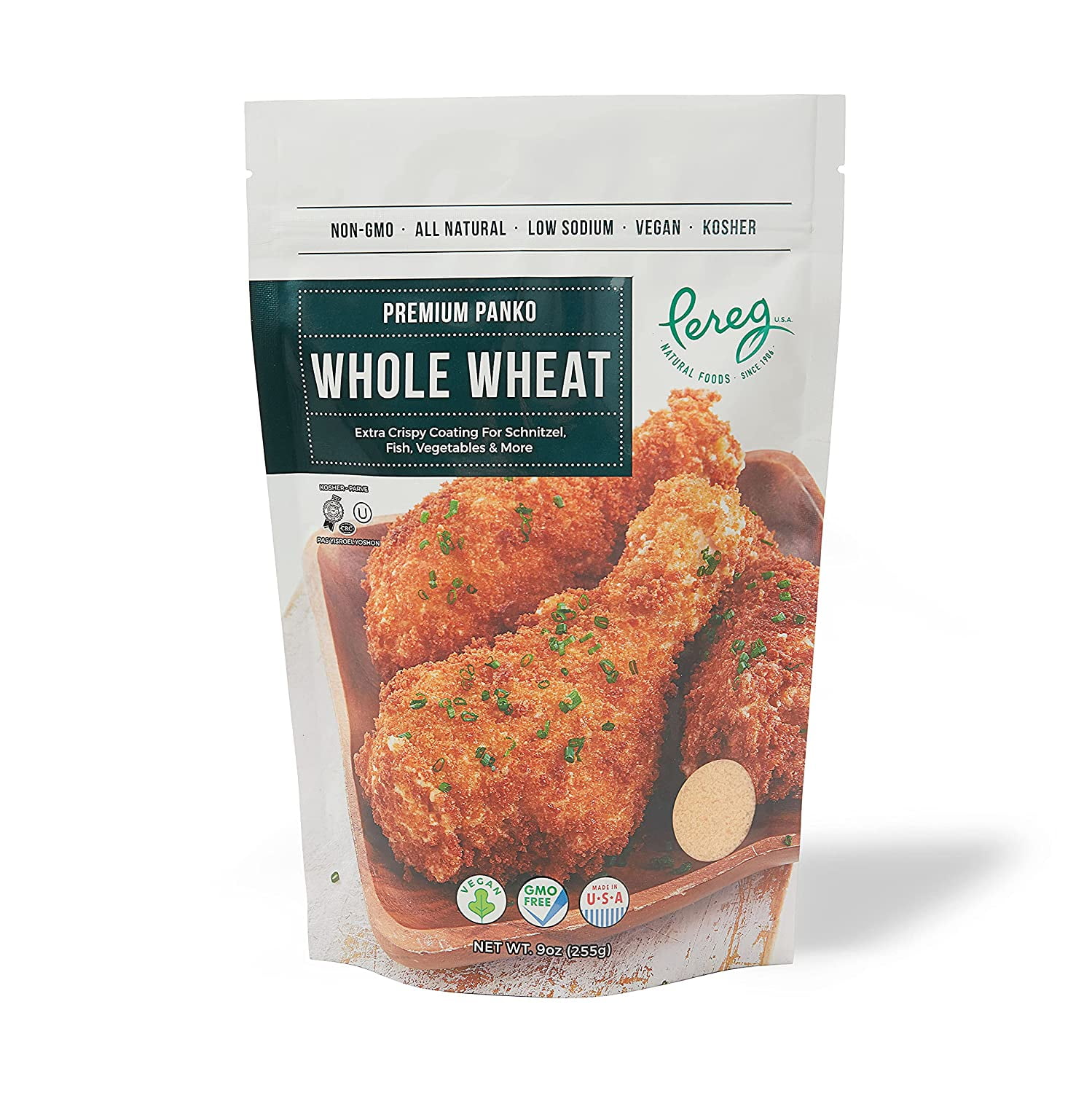 Bread Crumbs Whole Wheat Premium Panko 9 oz Natural Grocery