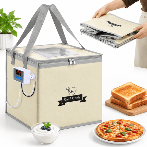 Bread Dough Proofing Box with Precision Temperature Control for Sourdough and Fermentation