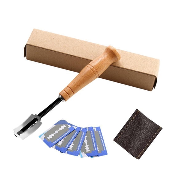 Bread Dough Scoring Tool, Baking Lame Cutter Accessory For Creating Patterns On Bread Dough Home Bakery And Creative Baking Projects Photo Color