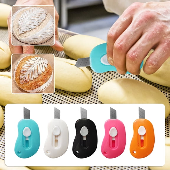 Bread Dough Scoring Tool, Bread Slashing Tool , Professional Bread for Dough Scoring Knife, Sourdough Bread Baking&Bread Making Tools(Saffron)