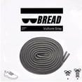 thumbnail image 1 of Bread Elastic Shoelaces, No Tie Stretch Shoelaces for Easy Slip-on, Vulture Gray, 27", 1 of 10