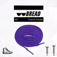 thumbnail image 1 of Bread Elastic Shoelaces, No Tie Stretch Shoelaces for Easy Slip-on, Cosmic Purple, 54", 1 of 6