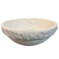 thumbnail image 1 of Bread Fermentation Basket with Cloth Bag Prevent Volatilization Natural Rattan Braided Bread Proofing Basket Sourdough Starter Bowl Baking Gift, 1 of 8