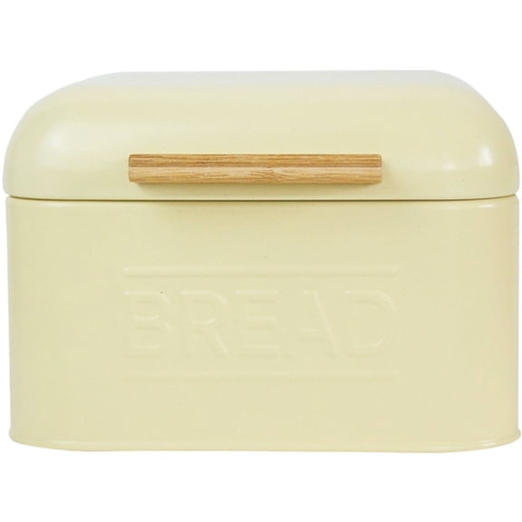 Bread Food Storage Box Retro Bread Bin Vintage Metal Bread Bin with Lid Kitchen Storage For Farmhouse Cookies Kitchen