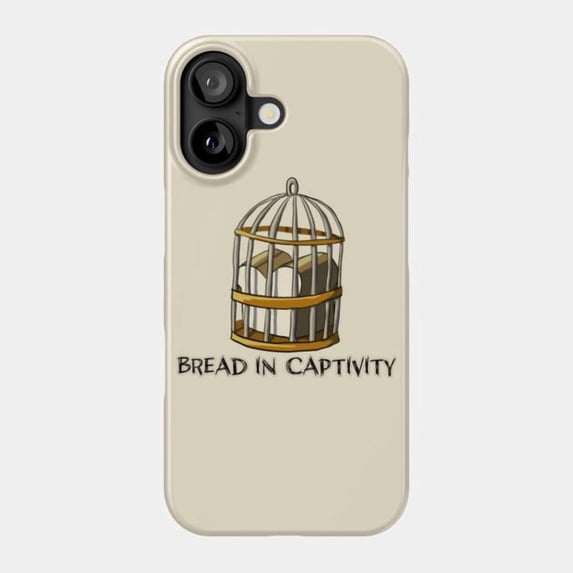 Bread In Captivity Funny Pun Graphic Protective Case for Apple iPhone ...
