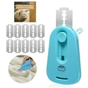 Bread Lame, Upgraded Extractable & Magnetic Bread Lame Dough Scoring Tool, Premium Sourdough scoring tool for Sourdough Bread baking & Bread Making Tools, Includes 10 Razor Blades (Blue)