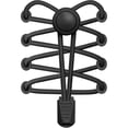 thumbnail image 1 of Bread Locks Elastic No Tie Shoelaces for Kids & Adults | 63" Adjustable Laces for Running, Training, Sneakers, Shadow Black, 1 of 3