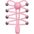 thumbnail image 1 of Bread Locks Elastic No Tie Shoelaces for Kids & Adults | 63" Adjustable Laces for Running, Training, Sneakers & Boots, Modern Pink, 1 of 4