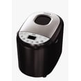 thumbnail image 1 of Bread Maker with 19 Pre-Programmed Menus including Gluten free, 3 Crust Colors, LCD Display, and 550W Power, Stainless Steel top- Model AMI-BM3-550WDx (Black & Steel), 1 of 5