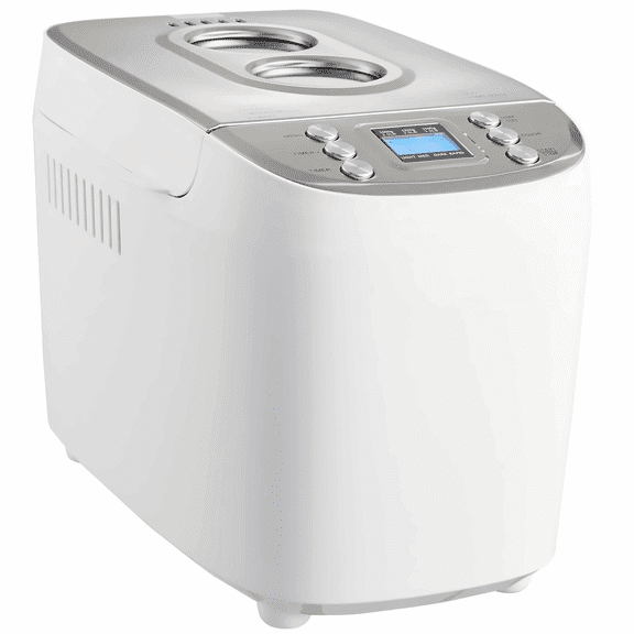 Bread Maker 3LB, 15-in-1 Dough Machine, Gluten-Free Breadmaker, Whole Wheat, Digital Programmable, 3 Loaf Sizes, Nonstick Ceramic Pan, 3 Crust Colors