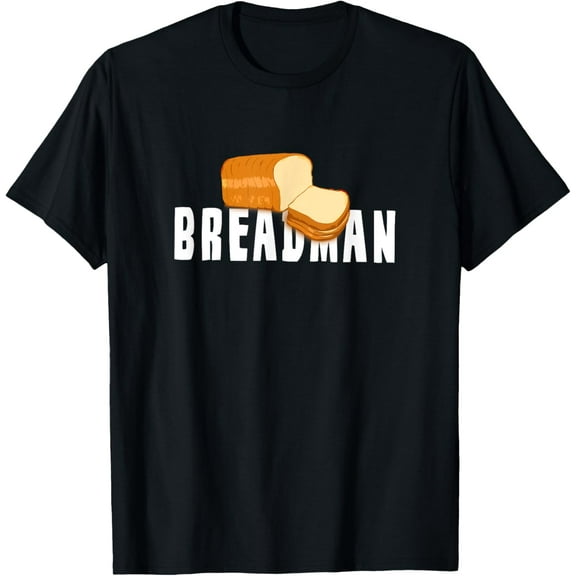 Bread Man Local Bread Route Vendor BREADMAN Design T-ShirtPure cotton short-sleeved shirts for both men and women