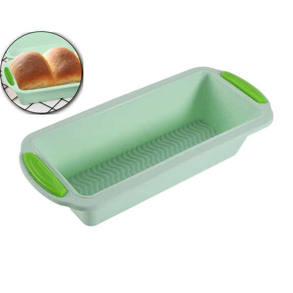 Bread Mold, Silicone Bakery Mold, Silicone Bread and Loaf Pan, Non-stick Baking Pan, Easy to Clean, Dishwasher Safe, Mold for Homemade Cakes(11.4x5.3"）