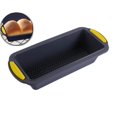 thumbnail image 1 of Bread Mold, Silicone Bakery Mold, Silicone Bread and Loaf Pan, Non-stick Baking Pan, Easy to Clean, Dishwasher Safe, Mold for Homemade Cakes(11.4x5.3"）, 1 of 7