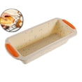 thumbnail image 1 of Bread Mold, Silicone Bakery Mold, Silicone Bread and Loaf Pan, Non-stick Baking Pan, Easy to Clean, Dishwasher Safe, Mold for Homemade Cakes(11.4x5.3"）, 1 of 7