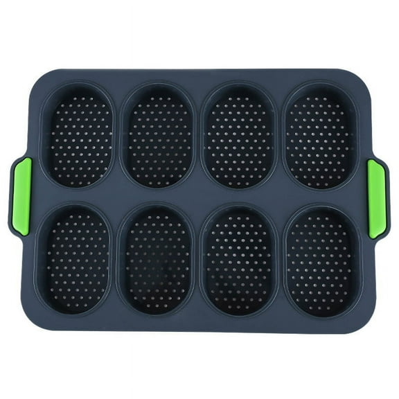 ADDHAT Non-Stick Silicone Bread Pan with Multi-Grid Design, Assorted Colors, Kitchen Bakeware for Easy Baking