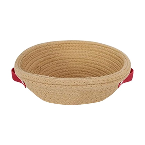 Bread Proofing Basket - Cotton Banneton Basket 9 Inch Sourdough Proofing Basket Round Proofing Bowls Handmade Rattan Baskets and Liners